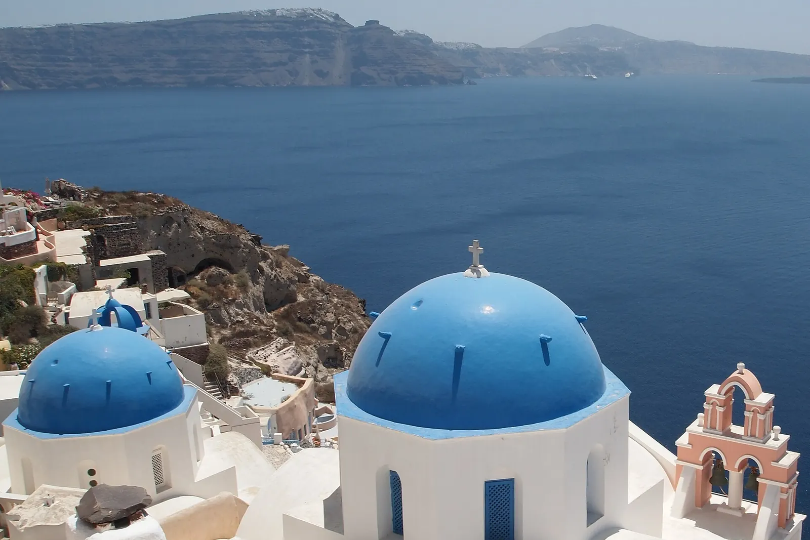 Santorini yacht charter destination