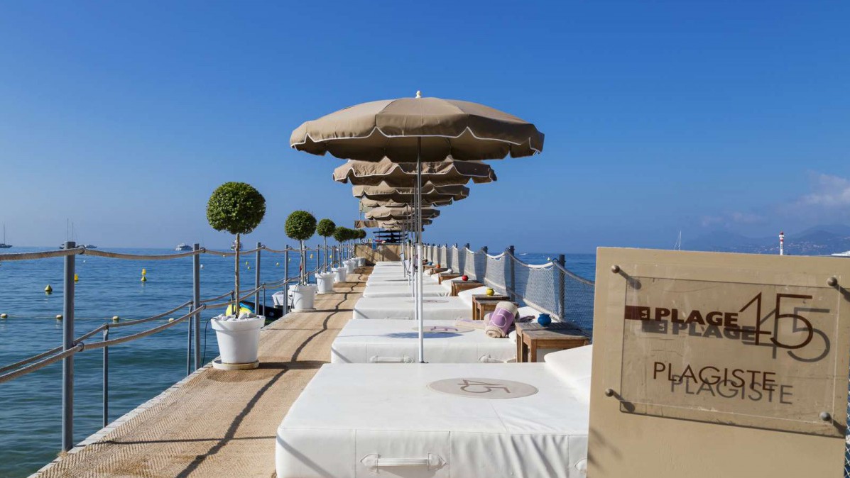 Plage 45 — Grand Hôtel Cannes, Cannes